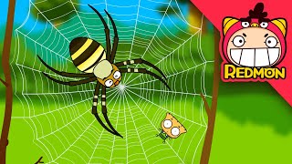 Spiders and flies  Insect world 13  Cartoons for Kids  REDMON [upl. by Catton360]