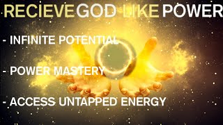 RECIEVE GOD LIKE POWER SUBLIMINAL Absolute Strength Speed and Desired Powers [upl. by Kyte]