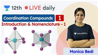 Coordination Compounds  L1  CBSE Class 12 Chemistry  Monica Bedi [upl. by Robinet881]