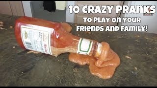 10 Crazy Pranks To Play On Your Friends And Family Part 5 [upl. by Hsirt]