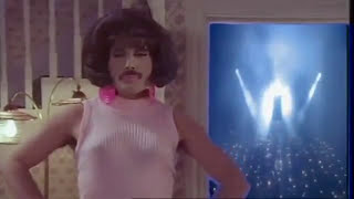 Musicless Musicvideo  QUEEN  i want to break free [upl. by Nelan299]