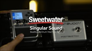 Singular Sound BeatBuddy Drum Machine Pedal Demo [upl. by Niamart]