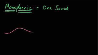 What is a Monophonic Texture [upl. by Melisande]