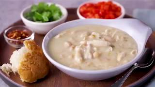 Creamy White Chicken Chili I Pillsbury Recipe [upl. by Tedmann]