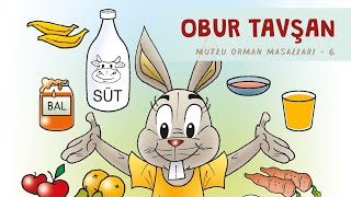 Obur Tavşan  5 Masal Sorusu  Sesli Masal Dinle  Okul Öncesi Eğitim [upl. by Dareece943]