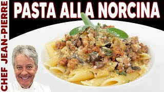 Pasta alla Norcina  Chef JeanPierre [upl. by Ferree648]