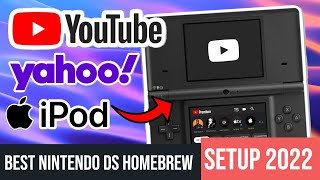 TOP 5 BEST HOMEBREW APPS FOR THE NINTENDO DS DSI 2022 UPDATED  WITH REVIEW  TUTORIAL [upl. by Engel89]