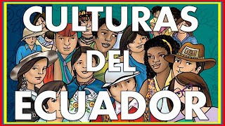 CULTURAS DEL ECUADOR 💃🏄🇪🇨 educación videoviral [upl. by Donavon]