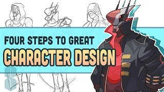 DESIGNING A CHARACTER My Process and things to keep in mind [upl. by Ahseem]