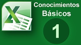 Tutorial Excel Cap 1 Conocimientos basicos [upl. by Oilejor456]