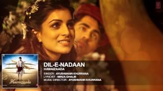 DileNadaan Full Audio Song  Ayushmann Khurrana  Hawaizaada  TSeries [upl. by Enaywd387]