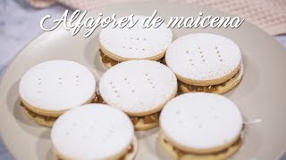 COMO HACER ALFAJORES PERUANOS DE MAICENA [upl. by Aspia]