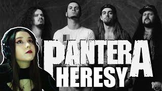 Pantera  Heresy  Reaction [upl. by Stonwin]