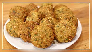 FALAFEL de Garbanzos  La RECETA Árabe más VEGANA [upl. by Roxana]