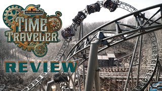 Time Traveler Review Silver Dollar City MACK Extreme Spinning Coaster [upl. by Akcira]