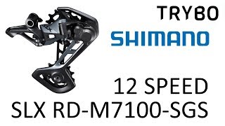 Shimano SLX  12 Speed  RDM7100SGS Review and compatibility [upl. by Rehsu848]