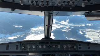 ✈ Amazing jump seat landing into Innsbruck ✈ [upl. by Hsirap]