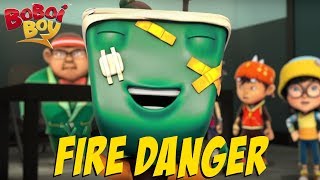 BoBoiBoy English S3EP16  Fire Danger [upl. by Malek]