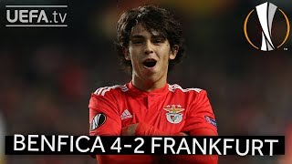 BENFICA 42 FRANKFURT UEL HIGHLIGHTS [upl. by Sardse]