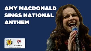 Amy MacDonald  The Scottish National Anthem [upl. by Arlette]