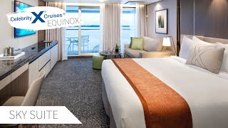 Sky Suite  Celebrity Equinox Full Walkthrough Tour amp Review 4K  2021 [upl. by Vanthe]