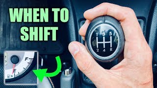 When To Shift Gears For The Best Fuel Economy [upl. by Htebazileharas923]