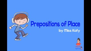 Prepositions of Place Song [upl. by Meggy]