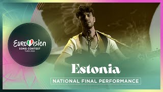 STEFAN  Hope  Estonia 🇪🇪  National Final Performance  Eurovision 2022 [upl. by Floria]