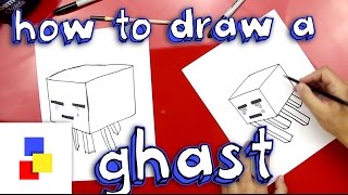 How To Draw A Ghast [upl. by Landahl]