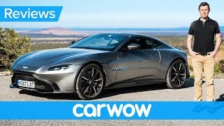 New Aston Martin Vantage 2018 review  see why it IS worth £120000 [upl. by Faubion]