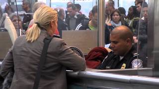 US Customs amp Border Protection Operations Back at Newark Airport [upl. by Siol264]