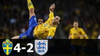 Sweden vs England 42 Highlights 2012 HD 720p [upl. by Ibbob150]