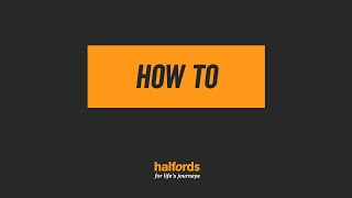 How to Fit a Halfords Advanced Roof Mount Cycle Carrier [upl. by Drusilla]