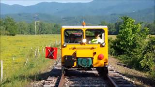 The Great Smoky Mountains Railroad Motorcar Excursion 2017 [upl. by Onivag]