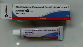 Momate F Cream  Mometasone furoate amp Fusidic acid Cream [upl. by Suedama]