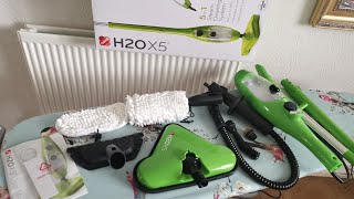 H2O Mop X5 5in1 Steam Cleaner [upl. by Llenaej571]