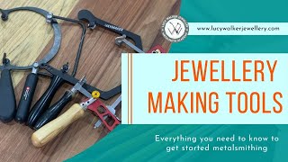 Jewelry Making Tools You ABSOLUTELY NEED To Start Metalsmithing  Metalsmith Academy [upl. by Enilec]