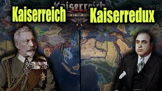 Kaiserreich vs Kaiserredux  Double Timelapse HOI4 [upl. by Samala]