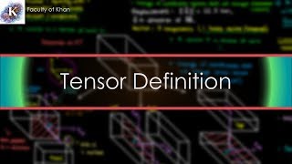 Introduction to Tensors Transformation Rules [upl. by Harold578]