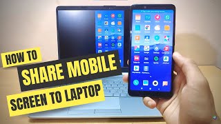 How to Mirror Phone to Windows 10 PClaptop [upl. by Vaas]