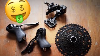 The BEST BUDGET Gravel Groupset Microshift Advent X [upl. by Armalla87]