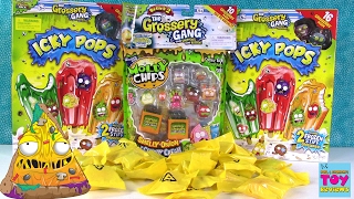 Grossery Gang Palooza Icky Pops amp Moldy Chips Opening  PSToyReviews [upl. by Shirlee972]