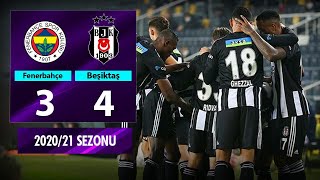 ÖZET Fenerbahçe 34 Beşiktaş  10 Hafta  202021 [upl. by Berl]