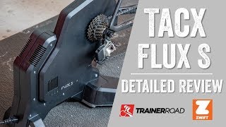 Tacx Flux S Review Unboxing Setup Accuracy Sound and more [upl. by Igic326]