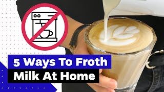 How To Froth Milk At Home Best Milk Frothers Review [upl. by Noryt687]