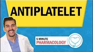 Pharmacology  Antiplatelet nursing RN PN NCLEX [upl. by Stilu]