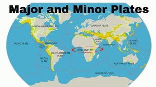 Major and minor Tectonic Plates [upl. by Eedrahs786]