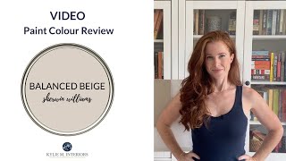 Paint Colour Review Sherwin Williams Balanced Beige SW 7037 [upl. by Zanlog]