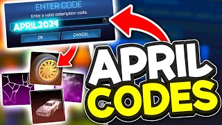 NEW APRIL Redeem Codes In Rocket League [upl. by Liana]