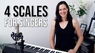 Four Beginner Scales for Singers [upl. by Esirrehc]